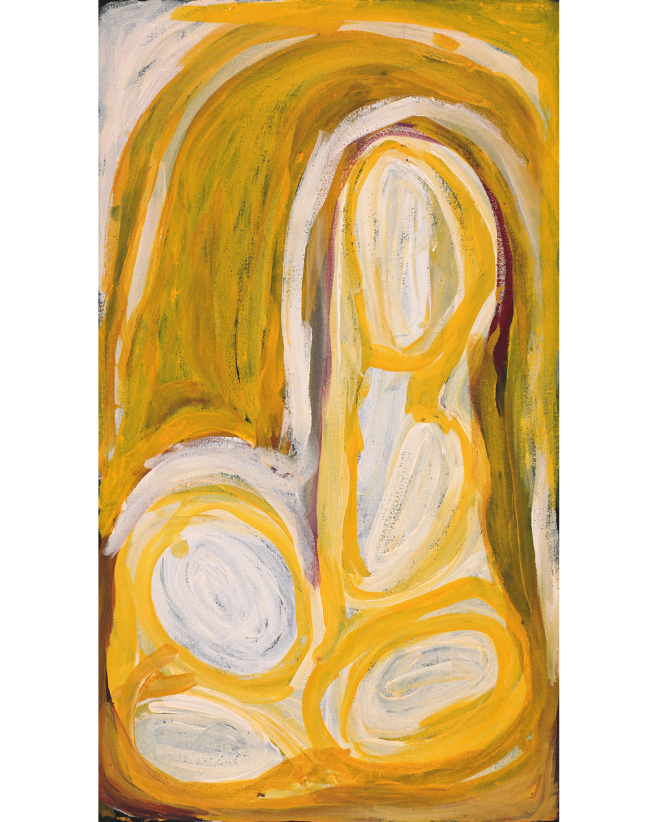 Aboriginal Artwork by Nora (Nyangapa) Nungabar, Untitled, 91x51cm