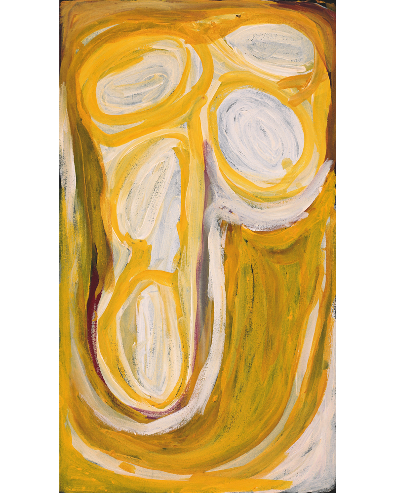Aboriginal Artwork by Nora (Nyangapa) Nungabar, Untitled, 91x51cm