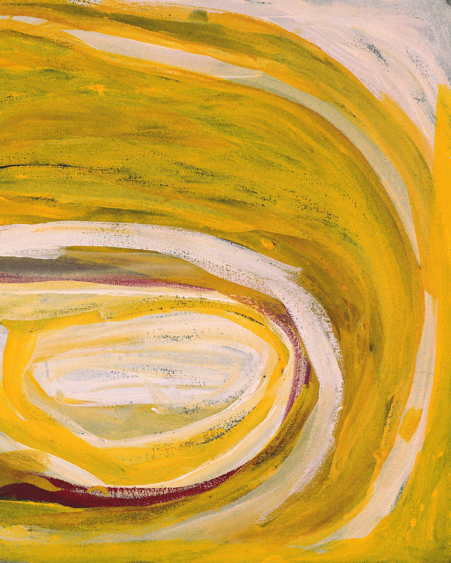 Aboriginal Artwork by Nora (Nyangapa) Nungabar, Untitled, 91x51cm