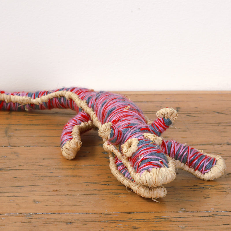 Aboriginal Artwork by Noreen Heffernan - Papa (Dog) Tjanpi Sculpture