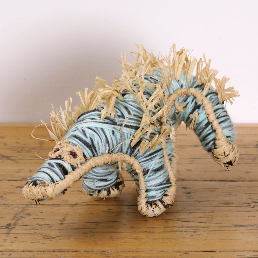 Aboriginal Artwork by Noreen Heffernan - Tjilkamarta (echidna) Tjanpi Sculpture