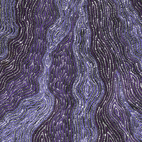 Aboriginal Artwork by Norissa Nampijinpa Watson, Ngapa Jukurrpa (Water Dreaming) - Puyurru, 76x46cm