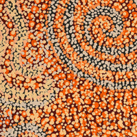 Aboriginal Artwork by Nurina Burton, Ngapari Tjukurpa, 122x61cm
