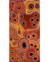 Aboriginal Artwork by Nurina Burton, Ngayuku Ngura, 120x60cm