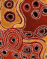 Aboriginal Artwork by Nurina Burton, Ngayuku Ngura, 120x60cm