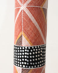 Aboriginal Artwork by Obed Namirrkki, Lorrkon (Hollow Log), 109cm