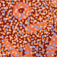 Aboriginal Artwork by Omay Nampijinpa Gallagher, Yankirri Jukurrpa (Emu Dreaming) - Ngarlikurlangu, 91x76cm