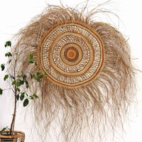 Aboriginal Artwork by Pansy Darcy, Woven Mat, 160cm