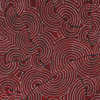 Aboriginal Artwork by Patrick Japangardi Williams, Mina Mina Jukurrpa (Mina Mina Dreaming), 107x61cm
