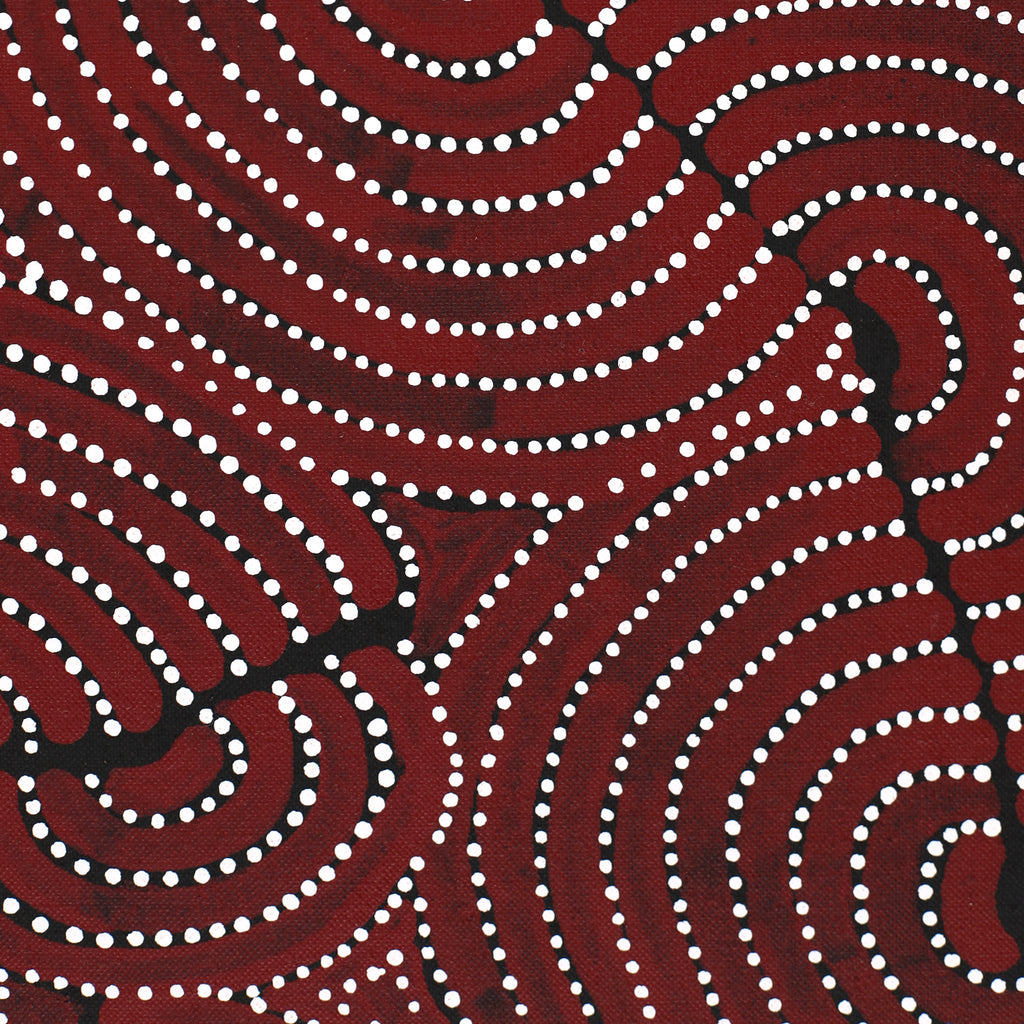 Aboriginal Artwork by Patrick Japangardi Williams, Mina Mina Jukurrpa (Mina Mina Dreaming), 107x61cm