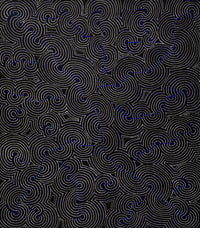 Aboriginal Artwork by Patrick Japangardi Williams, Mina Mina Jukurrpa (Mina Mina Dreaming), 122x107cm