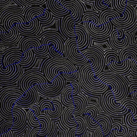 Aboriginal Artwork by Patrick Japangardi Williams, Mina Mina Jukurrpa (Mina Mina Dreaming), 122x107cm
