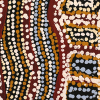 Aboriginal Artwork by Tjutjuna Paul Andy, Kalaya Tjukurpa, 101x71cm
