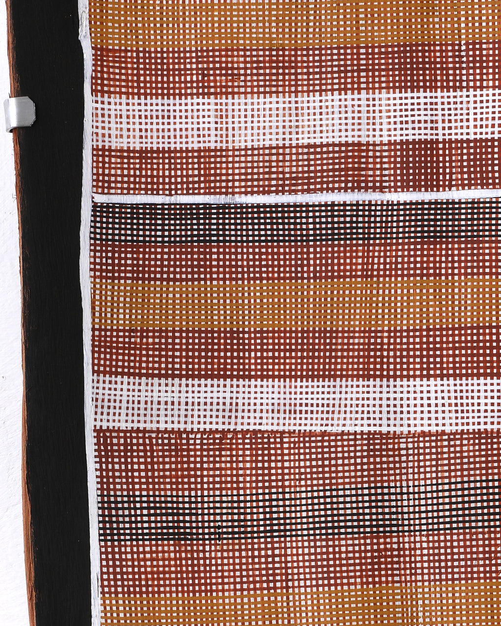 Aboriginal Artwork by Paul Nabulumo Namarinjmak, Wak Wak, 113x24cm Bark