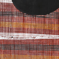 Aboriginal Artwork by Paul Nabulumo Namarinjmak, Untitiled, 74x18cm Bark