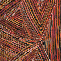 Aboriginal Artwork by Pauline Napangardi Gallagher, Lukarrara Jukurrpa, 152x107cm