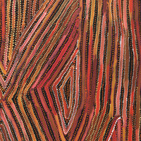 Aboriginal Artwork by Pauline Napangardi Gallagher, Lukarrara Jukurrpa, 152x107cm