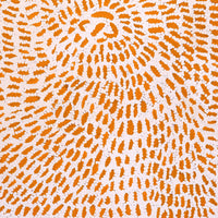 Aboriginal Artwork by Peggy Nampijinpa Brown, Warlukurlangu Jukurrpa (Fire country Dreaming), 76x46cm