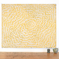 Aboriginal Artwork by Peggy Nampijinpa Brown, Warlukurlangu Jukurrpa (Fire country Dreaming), 76x61cm