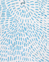 Aboriginal Artwork by Peggy Nampijinpa Brown, Warlukurlangu Jukurrpa (Fire country Dreaming), 91x46cm