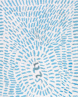 Aboriginal Artwork by Peggy Nampijinpa Brown, Warlukurlangu Jukurrpa (Fire country Dreaming), 91x46cm