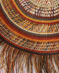Aboriginal Artwork by Philomena Djimalka, Woven Mat, 170cm