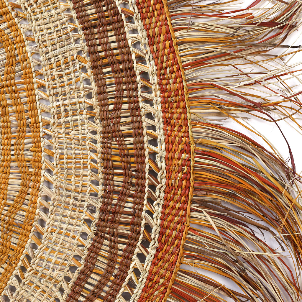Aboriginal Artwork by Philomena Wilson, Woven Mat, 180cm