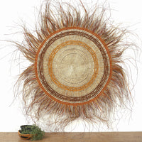 Aboriginal Artwork by Philomena Wilson, Woven Mat, 180cm