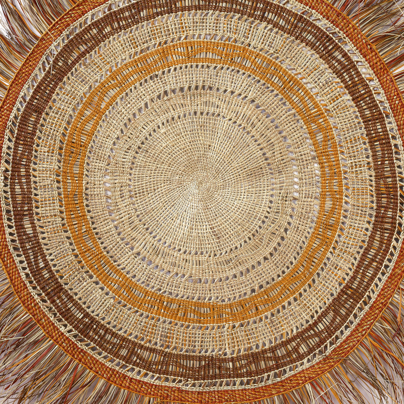 Aboriginal Artwork by Philomena Wilson, Woven Mat, 180cm