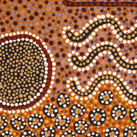 Aboriginal Artwork by Phyllis Donegan, Tali Tjuta, 91x61cm