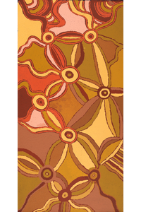 Aboriginal Artwork by Phyllis Watson, Walka Wiru Ngura Wiru, 122x61cm