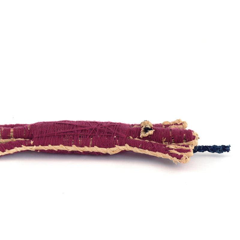 Aboriginal Artwork by Priscilla McLean - Tinka (Goanna) Tjanpi Sculpture