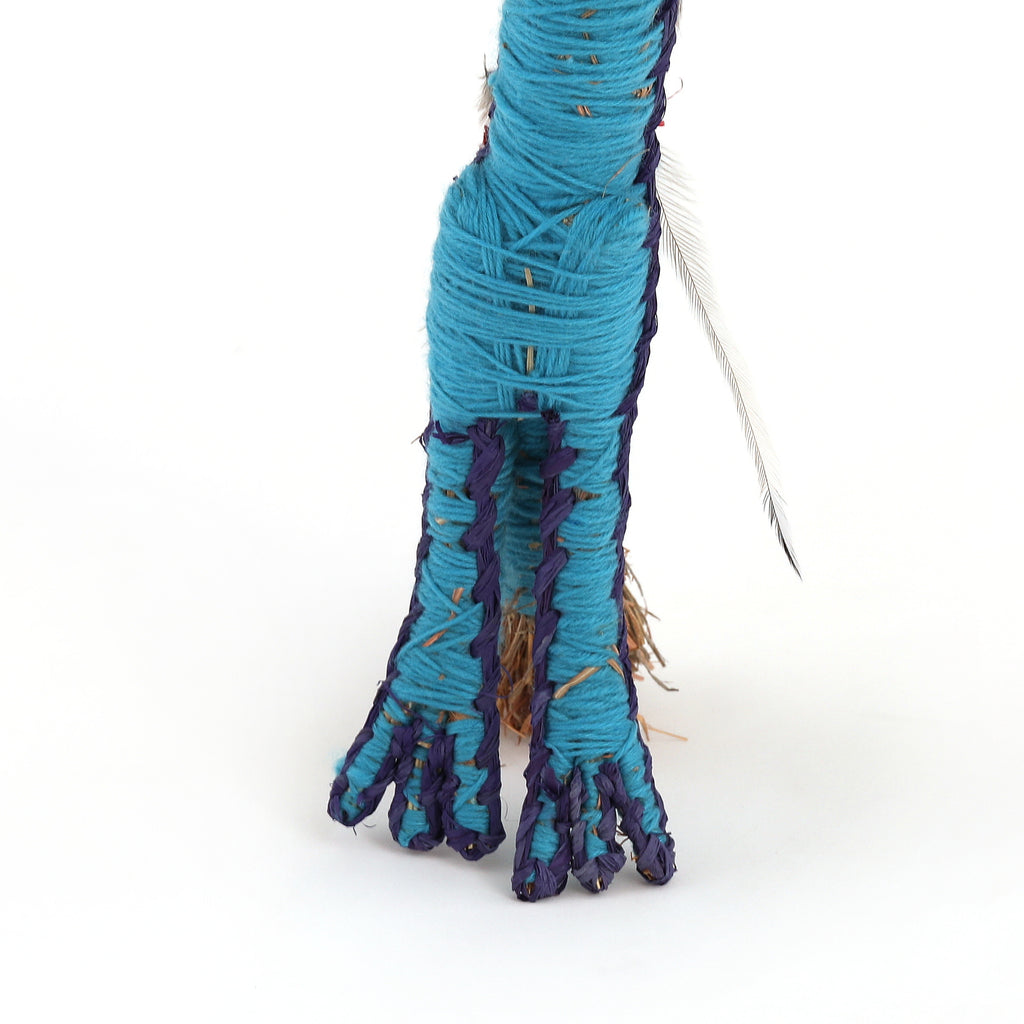 Aboriginal Art by Priscilla McLean - Bird Tjanpi Sculpture - ART ARK®