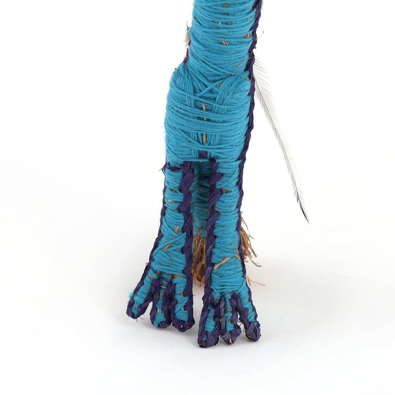Aboriginal Artwork by Priscilla McLean - Bird Tjanpi Sculpture