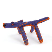 Aboriginal Artwork by Priscilla McLean - Papa (dog) Tjanpi Sculpture