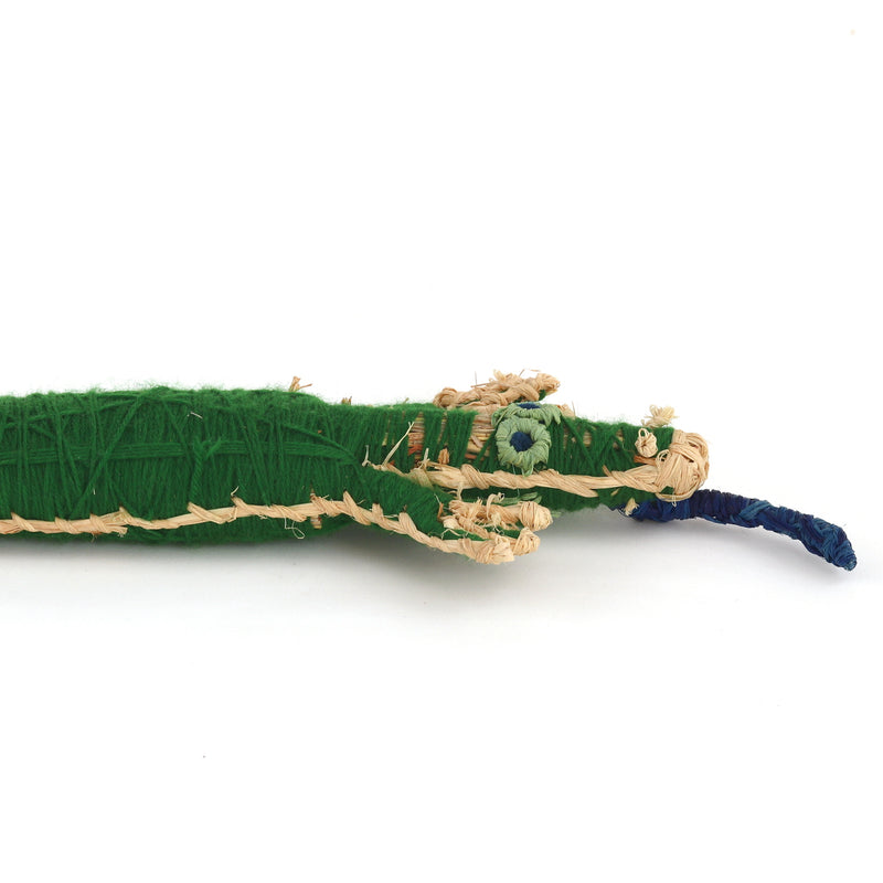 Aboriginal Artwork by Priscilla McLean - Tinka (Goanna) Tjanpi Sculpture