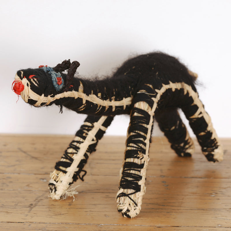 Aboriginal Artwork by Priscilla McLean - Kamula (camel) Tjanpi Sculpture