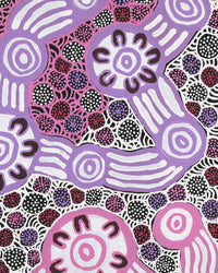 Aboriginal Artwork by Prudence Andy, Ngayuku Ngura, 102x76cm
