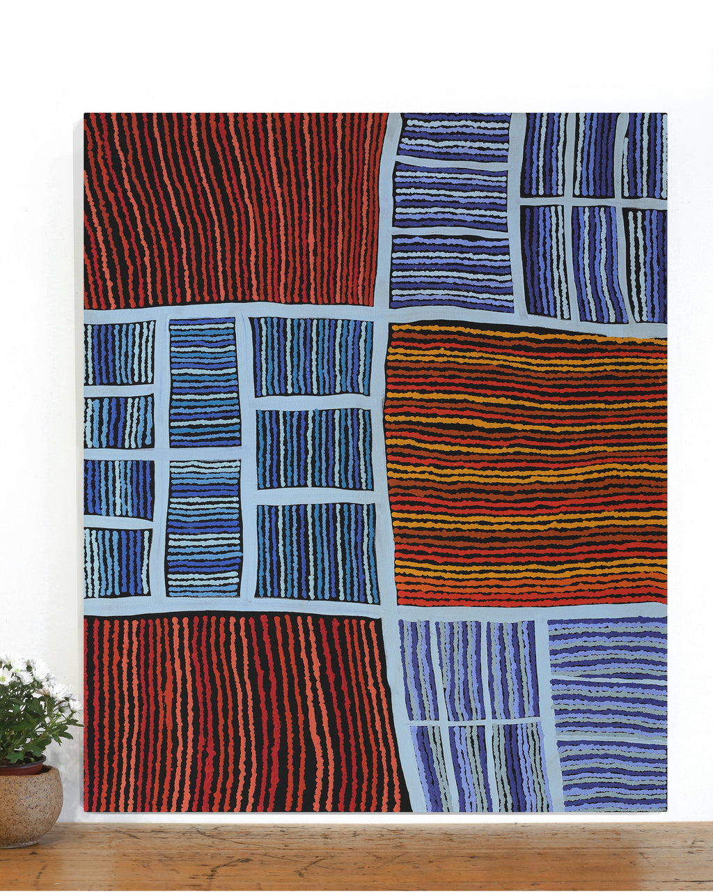 Prudence Andy, Ngayuku Ngura, 91x76cm