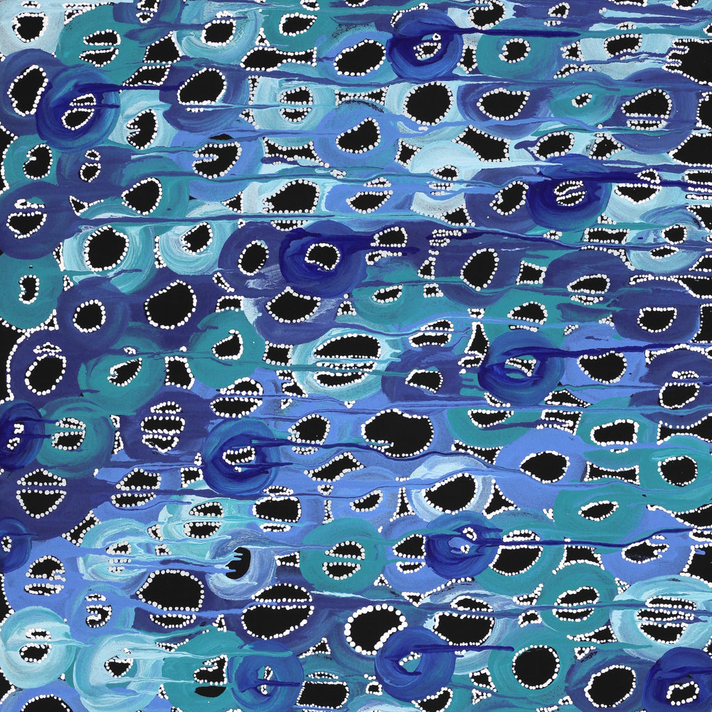 Aboriginal Artwork by Renae Nelson, Mamungari, 122x61cm