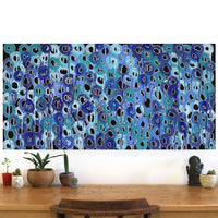 Aboriginal Artwork by Renae Nelson, Mamungari, 122x61cm