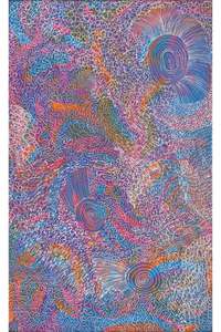 Aboriginal Artwork by Renae Nelson, Mamungari, 122x76cm