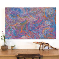 Aboriginal Artwork by Renae Nelson, Mamungari, 122x76cm
