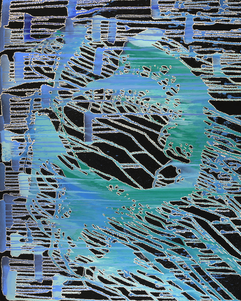 Aboriginal Artwork by Renae Nelson, Mamungari-nya, 150x120cm