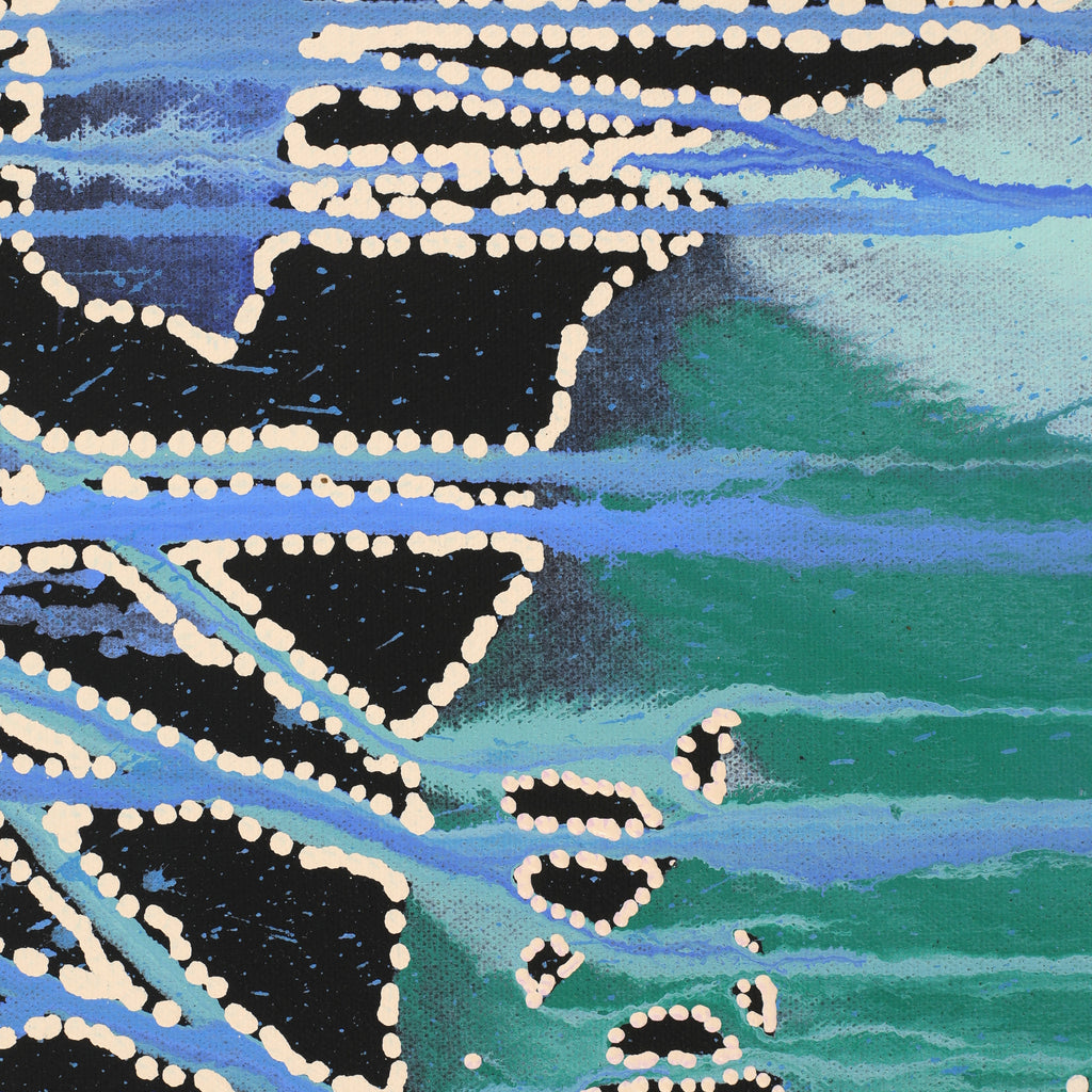 Aboriginal Artwork by Renae Nelson, Mamungari-nya, 150x120cm