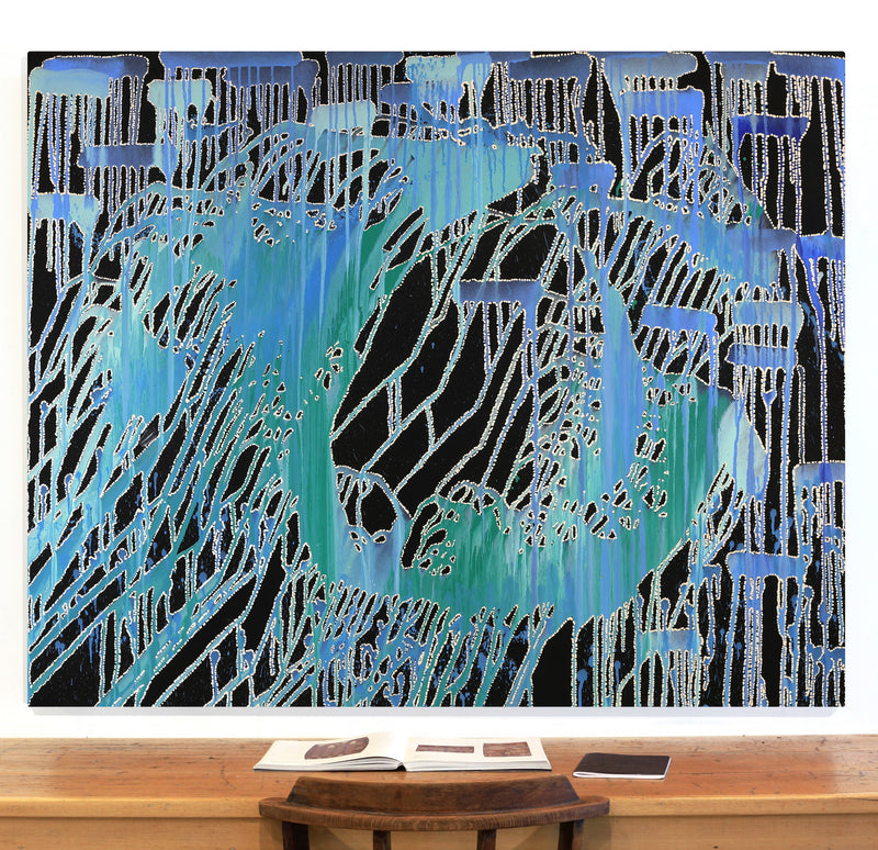 Aboriginal Artwork by Renae Nelson, Mamungari-nya, 150x120cm