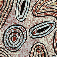 Aboriginal Artwork by Renita Stanley, Minyma Kutjara(near Ernabella), 92x92cm