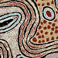 Aboriginal Artwork by Renita Stanley, Minyma Kutjara(near Ernabella), 92x92cm