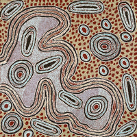 Aboriginal Artwork by Renita Stanley, Minyma Kutjara(near Ernabella), 92x92cm