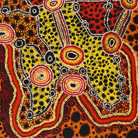 Aboriginal Art by Renita Stanley, Minyma Kutjara Wingellina, 80x60cm - ART ARK®